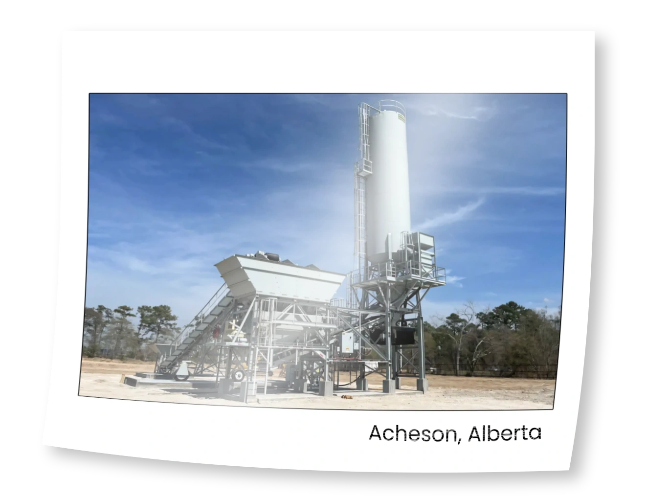Ultramix Concrete state-of-the-art batch plant in Acheson Alberta 30-35MPa concrete supply Alberta